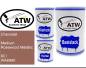 Preview: Chevrolet, Medium Rosewood Metallic, 82 / WA8990: 500ml Lackdose + 500ml Klarlack + 250ml Härter - Set, von ATW Autoteile West.